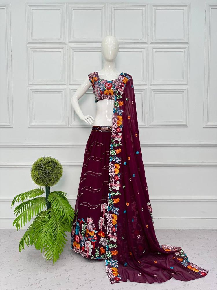 GEORGETTE-LEHENGA-SET-WITH-FULL-EMBROIDERY-WORK-IN-WINE